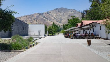 Santiago, Şili - Andino Müzesi 'nin dışı, Santa Rita Vineyard