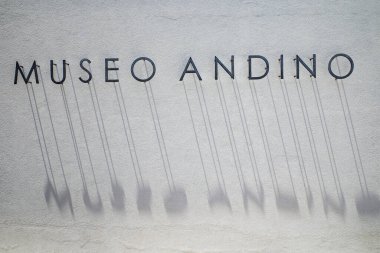 Santiago, Şili - Andino Müzesi 'nin dışı, Santa Rita Vineyard