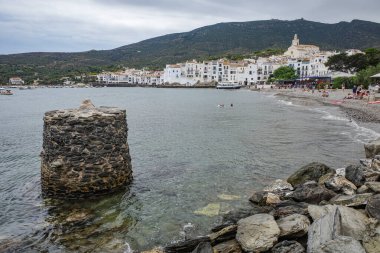 Cadaques, Spain - 30 June, 2024: View of old town Cadaques, Costa Brava, Catalonia clipart