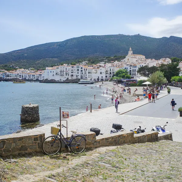 stock image Cadaques, Spain - 30 June, 2024: View of old town Cadaques, Costa Brava, Catalonia