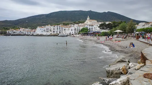 stock image Cadaques, Spain - 30 June, 2024: View of old town Cadaques, Costa Brava, Catalonia