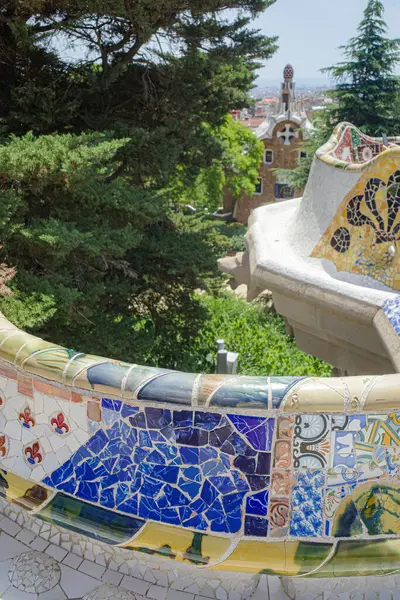 Barselona, İspanya - 28 Temmuz 2024: Katalan mimar Antoni Gaudi, İspanya