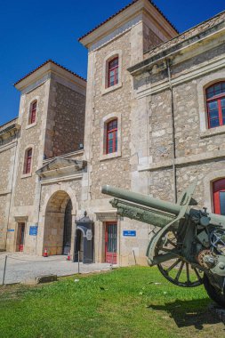 Rakamlar, İspanya - 3 Ağustos 2024: Castillo de San Fernando (Sant Ferran Kalesi) askeri kale, Figueres, Katalonya