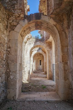 Rakamlar, İspanya - 3 Ağustos 2024: Castillo de San Fernando (Sant Ferran Kalesi) askeri kalesi, Figueres, Katalonya
