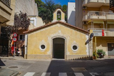 Blanes, Spain - 10 August, 2024: Church of Our Lady of Hope, Blanes, Costa Brava clipart