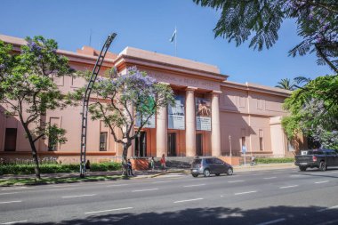 Buenos Aires, Arjantin - 22 Kasım 2024: Ulusal Güzel Sanatlar Müzesi (Museo Nacional de Bellas Artes)