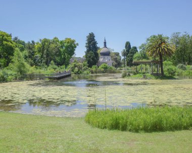 Buenos Aires, Arjantin - 22 Kasım 2024: Ecoparque (Ecopark), Buenos Aires 'in Palermo bölgesinde bir koruma alanı.