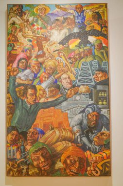 Buenos Aires, Arjantin - 20 Kasım 2024: Latin Amerika Buenos Aires Sanat Müzesi, Fundacion Costantini