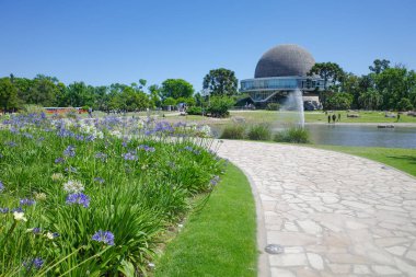 Buenos Aires, Arjantin - 20 Kasım 2024: Planetario Galileo Galilei, Palermo Mahallesi
