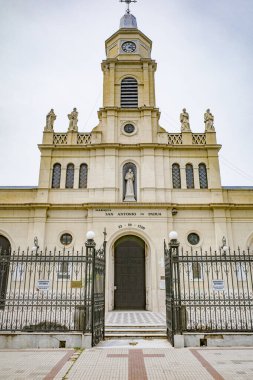 San Antonio de Areco, Arjantin - 19 Kasım 2024 San Antonio de Padua Parroquia Kilisesi, San Antonio de Areco, La Pampa