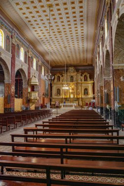 San Antonio de Areco, Arjantin - 19 Kasım 2024 San Antonio de Padua Parroquia Kilisesi, San Antonio de Areco, La Pampa