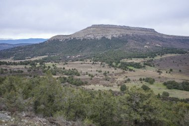 Burgos, İspanya - 3 Mart 2025: Sad Hill Mezarlığı, batı filmi 
