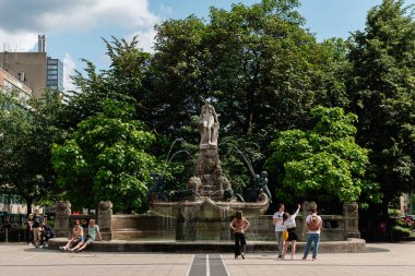 Frankfurt am Main, Hessen, Almanya - 25 Mayıs 2024