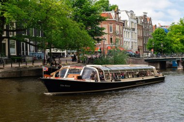 Amsterdam, Hollanda - 21 Mayıs 2025: 