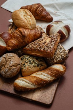 Çeşitli Alman çörekleri.
