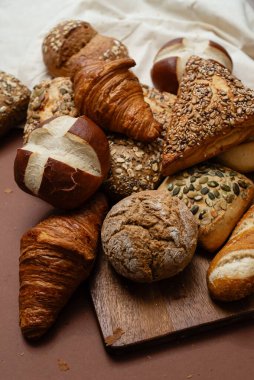 Farklı Alman çörekleri.