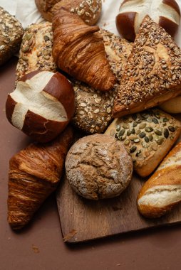 Farklı Alman çörekleri.