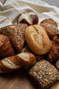 Çeşitli Alman çörekleri.