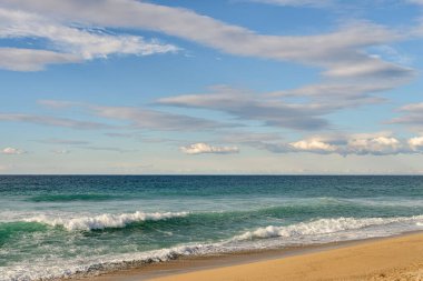 Girona 'daki (İspanya) Sahil Cesareti (Costa Brava) manzaraları ve ayrıntıları)