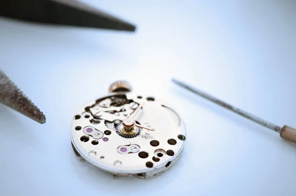 Timeless Precision Watchmaker Artistry Action — Stock Photo, Image