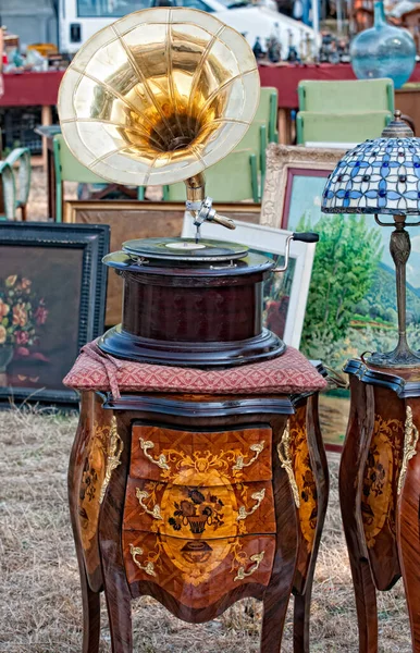 Heritage Antiques Market Refúgio Para Colecionadores Conhecedores Vintage — Fotografia de Stock