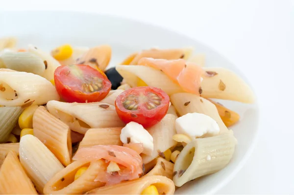 Fresh Flavorful Ultimate Pasta Plate — Stock Photo, Image