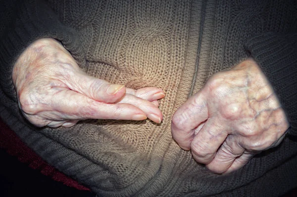 Sabedoria Atemporal Mãos Resistidas Uma Viagem Fotográfica Através Idade Experiência — Fotografia de Stock
