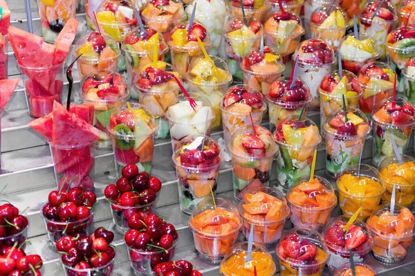 Nature Bounty Power Colorful Fruits Promowaniu Zdrowia Dobrego Samopoczucia — Zdjęcie stockowe
