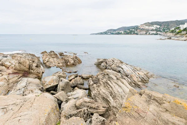 Zaczarowane Wybrzeże Urzekające Widoki Costa Brava Girona Hiszpania — Zdjęcie stockowe