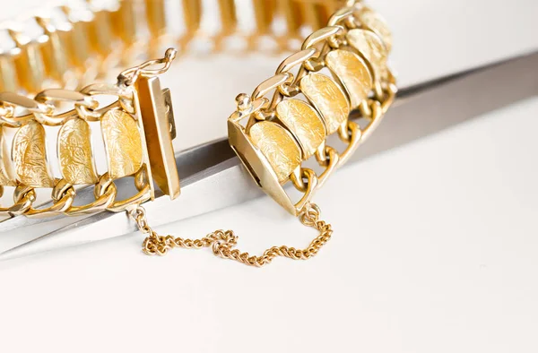 Błyszcząca Gablota Biżuteria Akcesoria Wykonane Ręcznie — Zdjęcie stockowe
