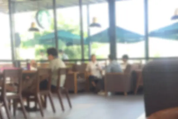 Kahve Dükkanı kafe iç arka plan bulanıklık