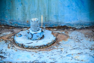 Bahçede su vanası, endüstriyel su vanası.