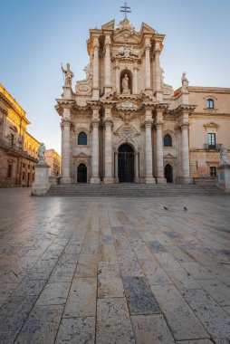 Şafak, Sicilya, İtalya, Avrupa 'daki Syracuse Katedrali, Dünya Mirası Bölgesi