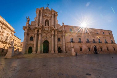 Şafak, Sicilya, İtalya, Avrupa 'daki Syracuse Katedrali, Dünya Mirası Bölgesi