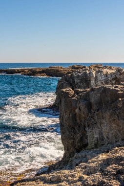 Augusta Sahil Hattı, Syracuse, Sicilya, İtalya ve Avrupa 'nın Güzel Manzarası