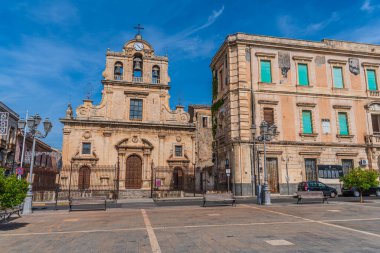 Lentini Katedrali, Syracuse, Sicilya, İtalya, Avrupa Cephesi