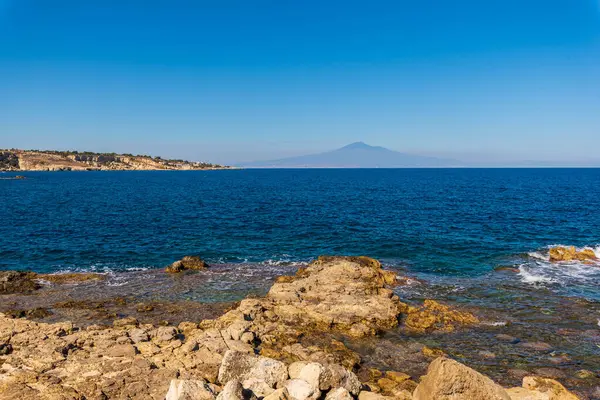 Augusta Sahil Hattı, Syracuse, Sicilya, İtalya ve Avrupa 'nın Güzel Manzarası