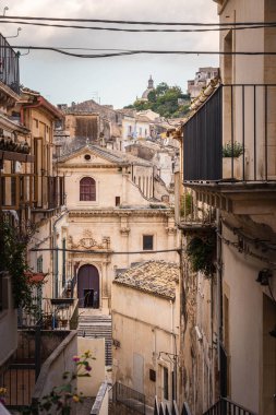 Ragusa İbla Caddesi, Sicilya, İtalya, Avrupa, Dünya Mirası Bölgesi