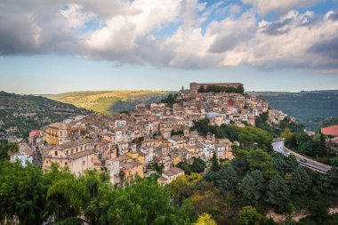 Ragusa İbla, Sicilya, İtalya, Avrupa ve Dünya Mirası Panoraması