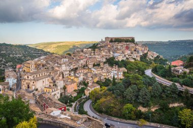 Ragusa İbla, Sicilya, İtalya, Avrupa ve Dünya Mirası Panoraması