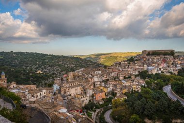 Ragusa İbla, Sicilya, İtalya, Avrupa ve Dünya Mirası Panoraması