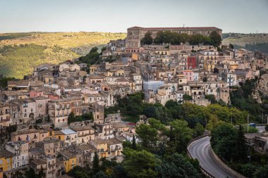Ragusa İbla, Sicilya, İtalya, Avrupa ve Dünya Mirası Panoraması