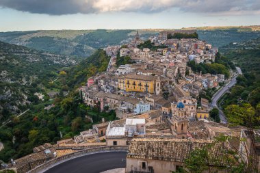 Ragusa İbla, Sicilya, İtalya, Avrupa ve Dünya Mirası Panoraması