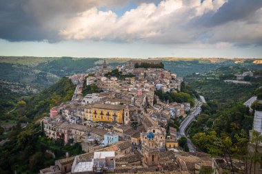 Ragusa İbla, Sicilya, İtalya, Avrupa ve Dünya Mirası Panoraması