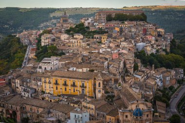 Ragusa İbla, Sicilya, İtalya, Avrupa ve Dünya Mirası Panoraması