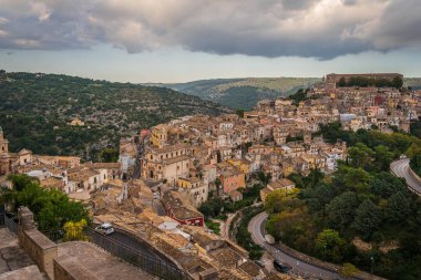 Ragusa İbla, Sicilya, İtalya, Avrupa ve Dünya Mirası Panoraması