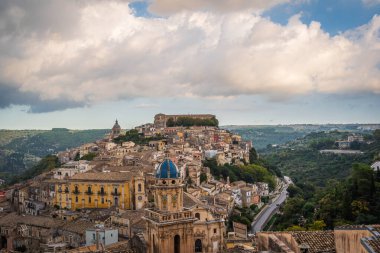 Ragusa İbla, Sicilya, İtalya, Avrupa ve Dünya Mirası Panoraması