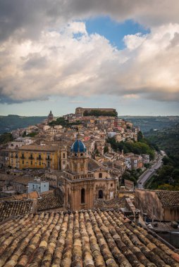Ragusa İbla, Sicilya, İtalya, Avrupa ve Dünya Mirası Panoraması