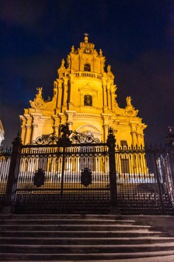Ragusa İbla 'daki Purgatorio Kilisesi, Sicilya, İtalya, Avrupa, Dünya Mirası Bölgesi