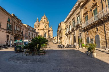 Ragusa İbla 'daki San Giorgio Katedrali, Sicilya, İtalya, Avrupa, Dünya Mirası Bölgesi